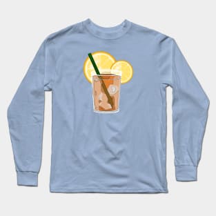 Lemonade. Round slices of lemon Long Sleeve T-Shirt